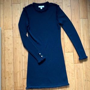 Dark blue Michael Kors knit dress